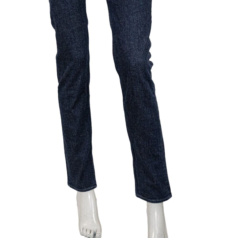 VICTORIA BECKHAM Made in JAPAN High Rise Skinny Leg Raw Denim Jeans Dark wash 28 - Picture 7 of 15